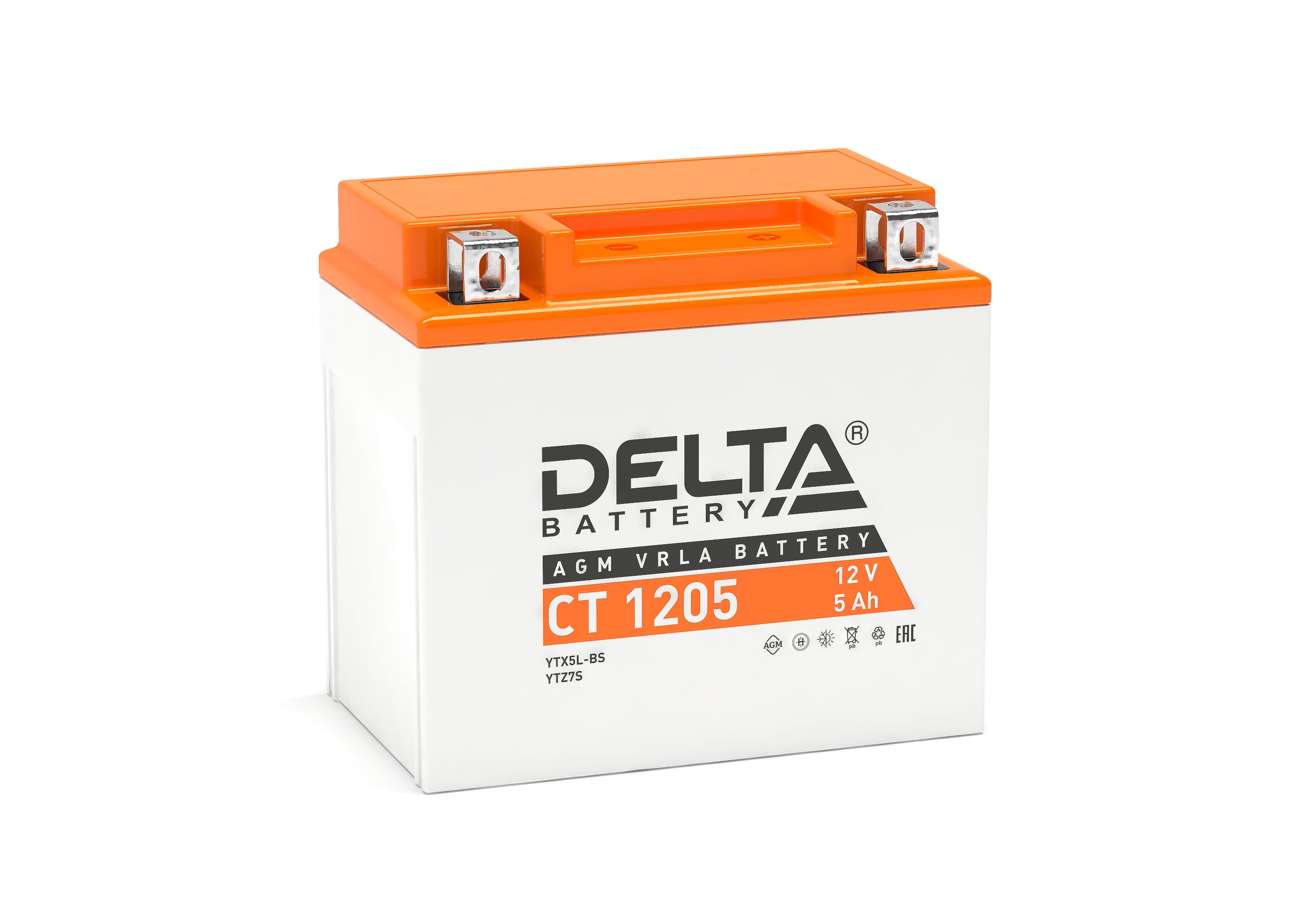 Аккумулятор delta ct 1205